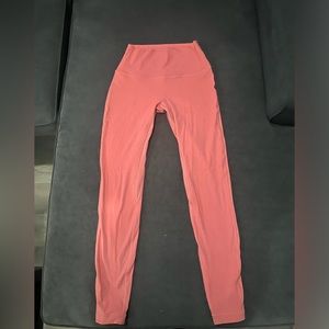 Lululemon Align High-Rise Pant 28” Raspberry Cream
